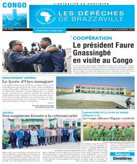 Cover Les Dépêches de Brazzaville - 4630 