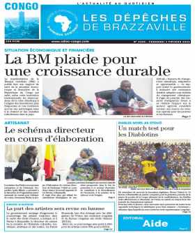 Cover Les Dépêches de Brazzaville - 4436 