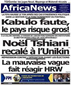 Cover Africa News RDC - 2286 