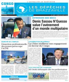 Cover Les Dépêches de Brazzaville - 4579 