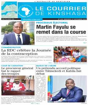 Cover Le Courrier de Kinshasa - 4601 