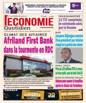 Cover l'Economie - 02380 