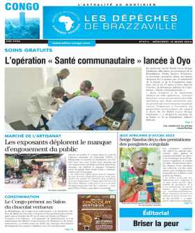 Cover Les Dépêches de Brazzaville - 4711 