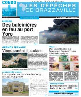 Cover Les Dépêches de Brazzaville - 4393 