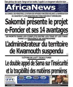Cover Africa News RDC - 2141 