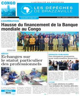 Cover Les Dépêches de Brazzaville - 4716 