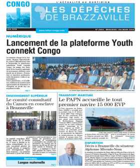 Cover Les Dépêches de Brazzaville - 4454 