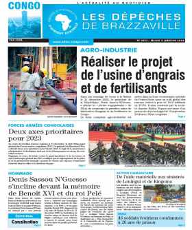 Cover Les Dépêches de Brazzaville - 4413 