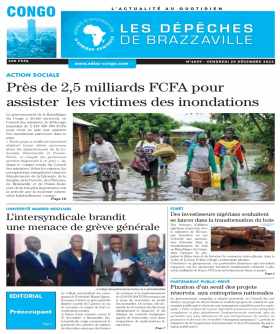 Cover Les Dépêches de Brazzaville - 4659 
