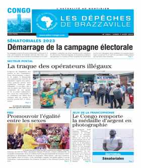 Cover Les Dépêches de Brazzaville - 4564 