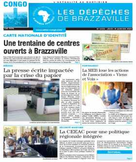 Cover Les Dépêches de Brazzaville - 4425 