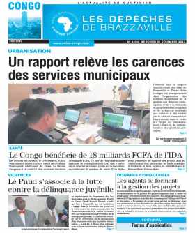 Cover Les Dépêches de Brazzaville - 4404 