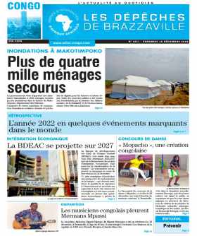 Cover Les Dépêches de Brazzaville - 4411 