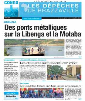 Cover Les Dépêches de Brazzaville - 4386 