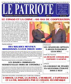 Cover Le Patriote - 756 