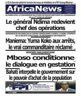 Cover Africa News RDC - 2222 