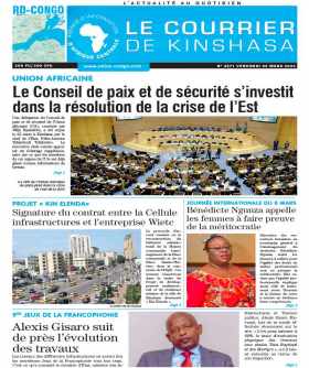 Cover Le Courrier de Kinshasa - 4471 