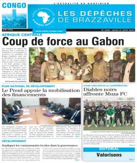 Cover Les Dépêches de Brazzaville - 4582 