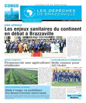 Cover Les Dépêches de Brazzaville - 4824 