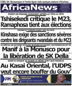 Cover Africa News RDC - 2266 