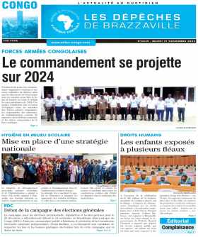 Cover Les Dépêches de Brazzaville - 4639 