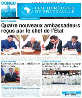 Cover Les Dépêches de Brazzaville - 4657 