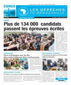 Cover Les Dépêches de Brazzaville - 4768 