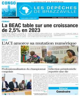 Cover Les Dépêches de Brazzaville - 4601 