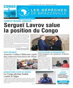 Cover Les Dépêches de Brazzaville - 4767 