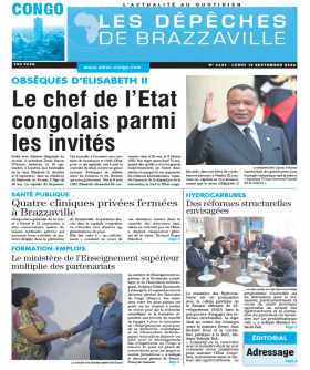 Cover Les Dépêches de Brazzaville - 4339 