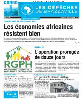 Cover Les Dépêches de Brazzaville - 4513 