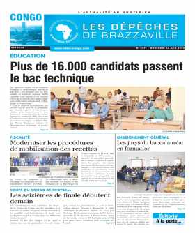 Cover Les Dépêches de Brazzaville - 4771 