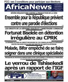 Cover Africa News RDC - 2214 