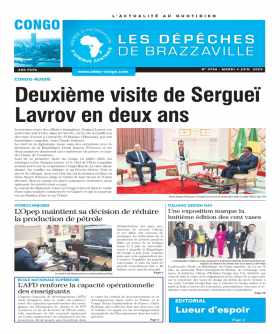 Cover Les Dépêches de Brazzaville - 4766 
