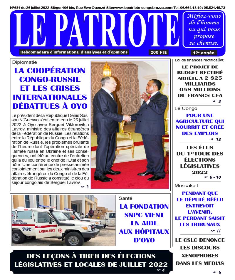Cover Le Patriote - 684 