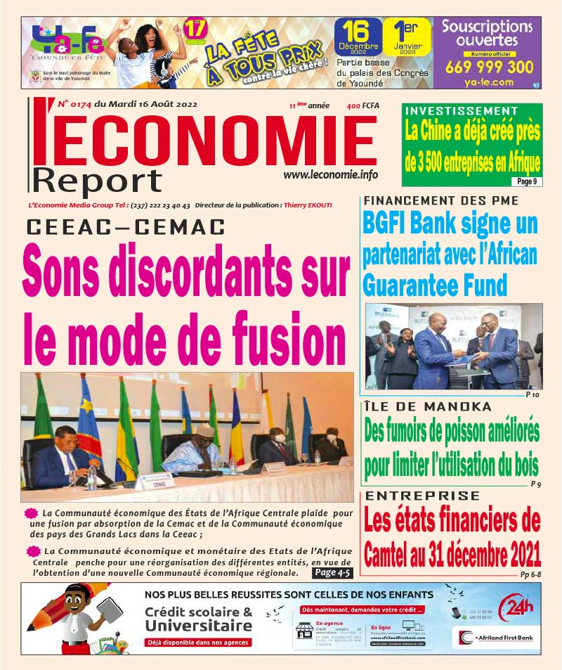 Cover l'Economie Report - 0174 
