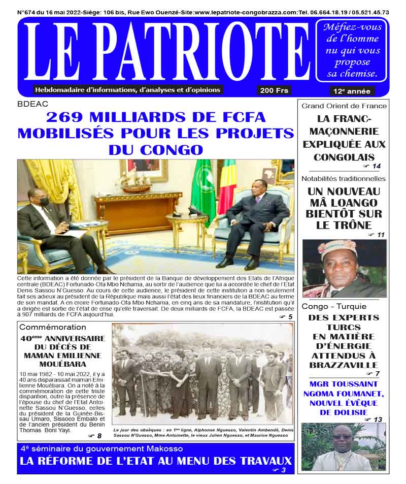 Cover Le Patriote - 674 