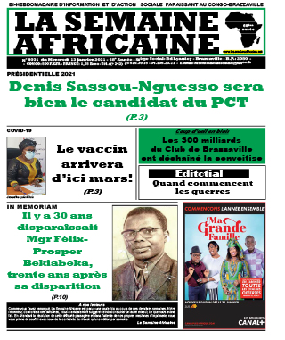 Cover La Semaine Africaine - 4031 