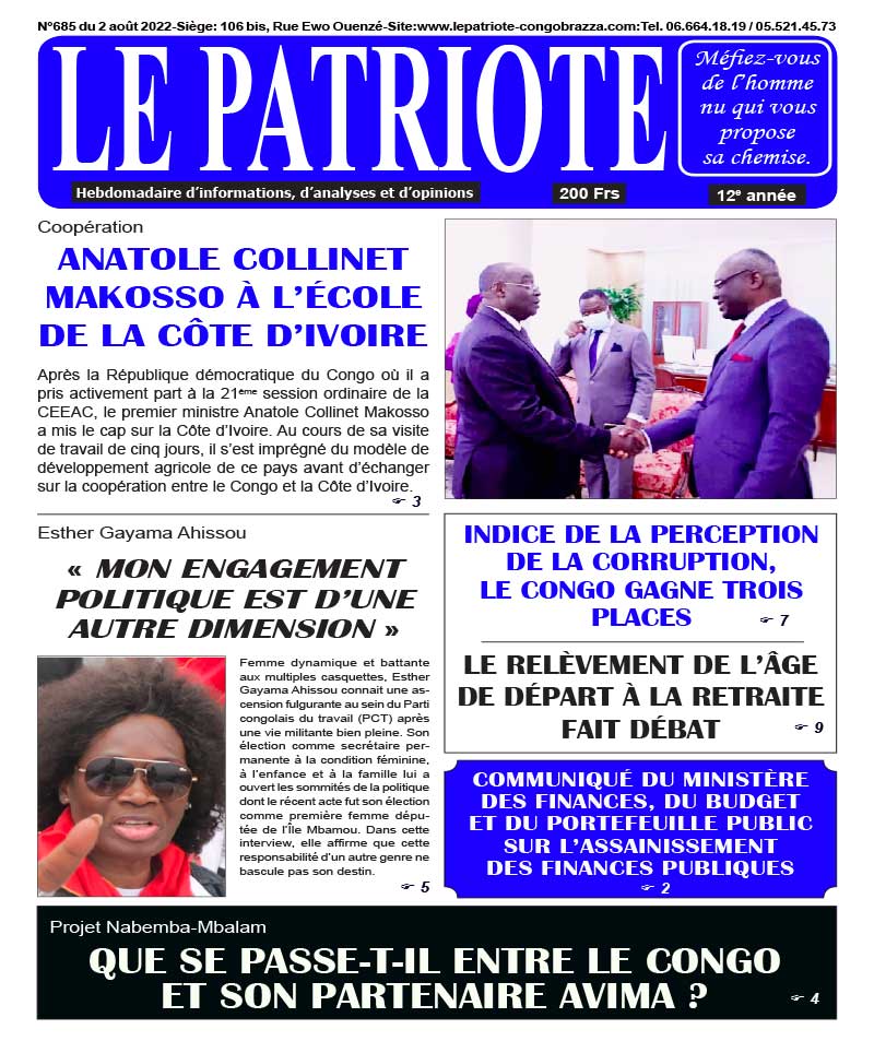 Cover Le Patriote - 685 