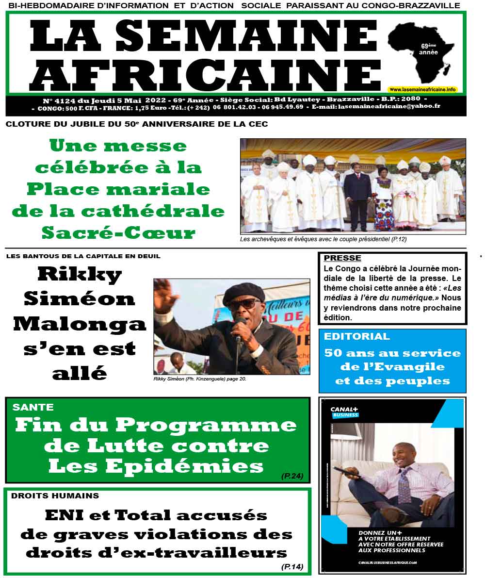 Cover La Semaine Africaine - 4124 