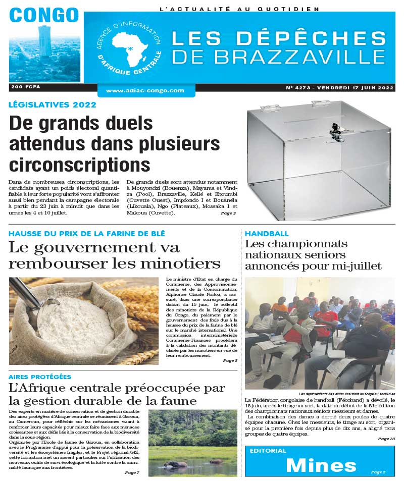 Cover Les Dépêches de Brazzaville - 4273 